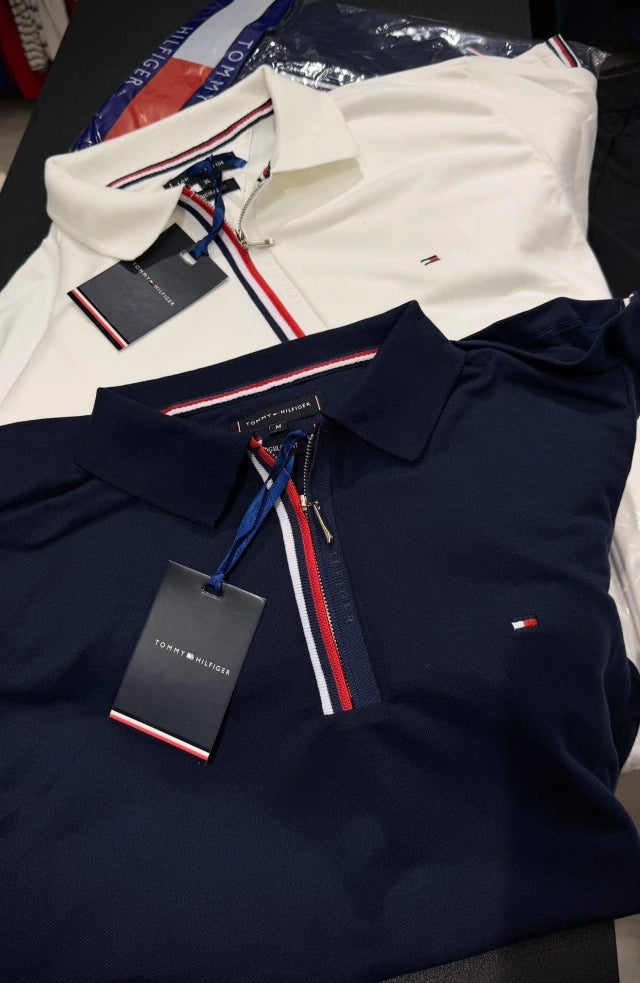 Polo Tommy Hilfiger | Gola em Zíper