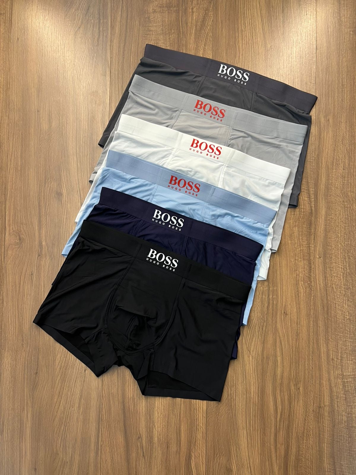 Cueca Box Hugo Boss Original - Tecido tecnológico