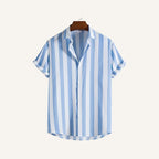 Camisa Masculina Listrada Hinea