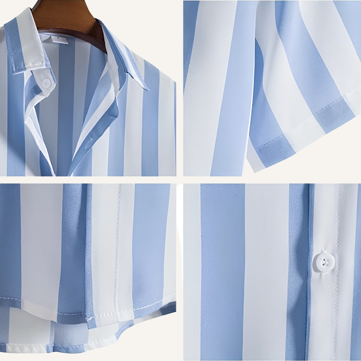 Camisa Masculina Listrada Hinea