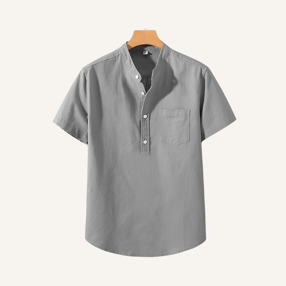 Camisa Masculina de Linho Old Money Bellacourt