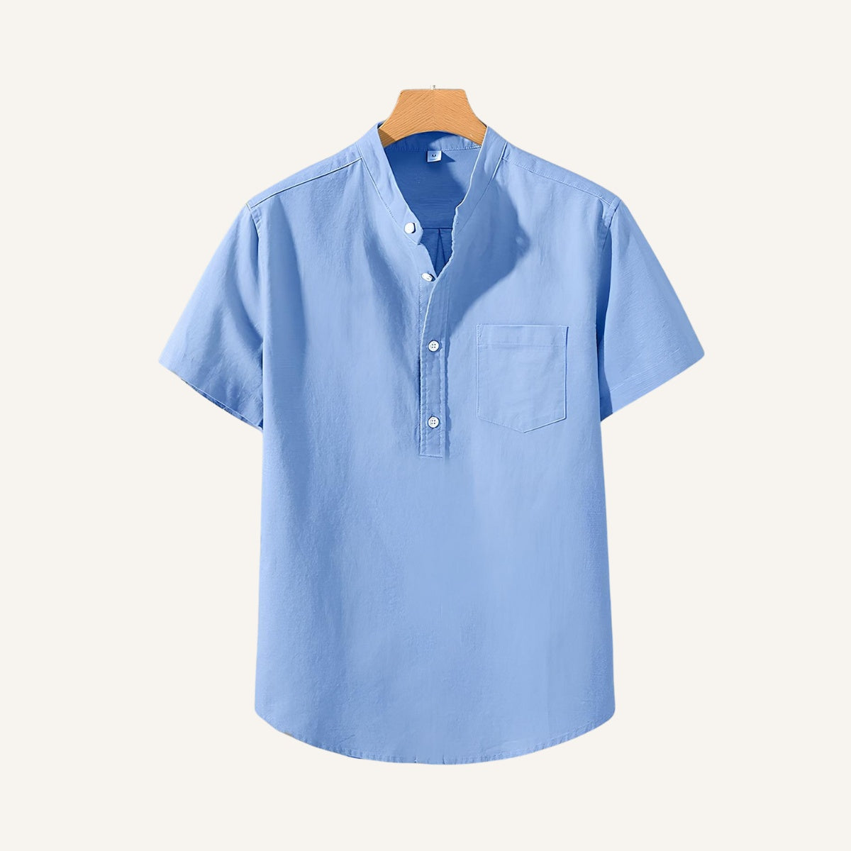 Camisa Masculina de Linho Old Money Bellacourt