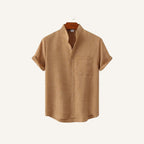 Camisa Casual Masculina Gola Padre Beaumont