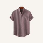Camisa Casual Masculina Gola Padre Beaumont