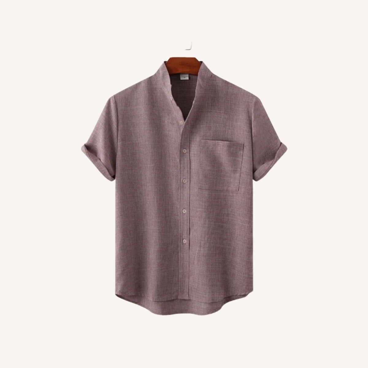 Camisa Casual Masculina Gola Padre Beaumont