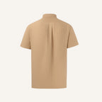 Camisa Gola Padre Plissada Old Money Richelieu