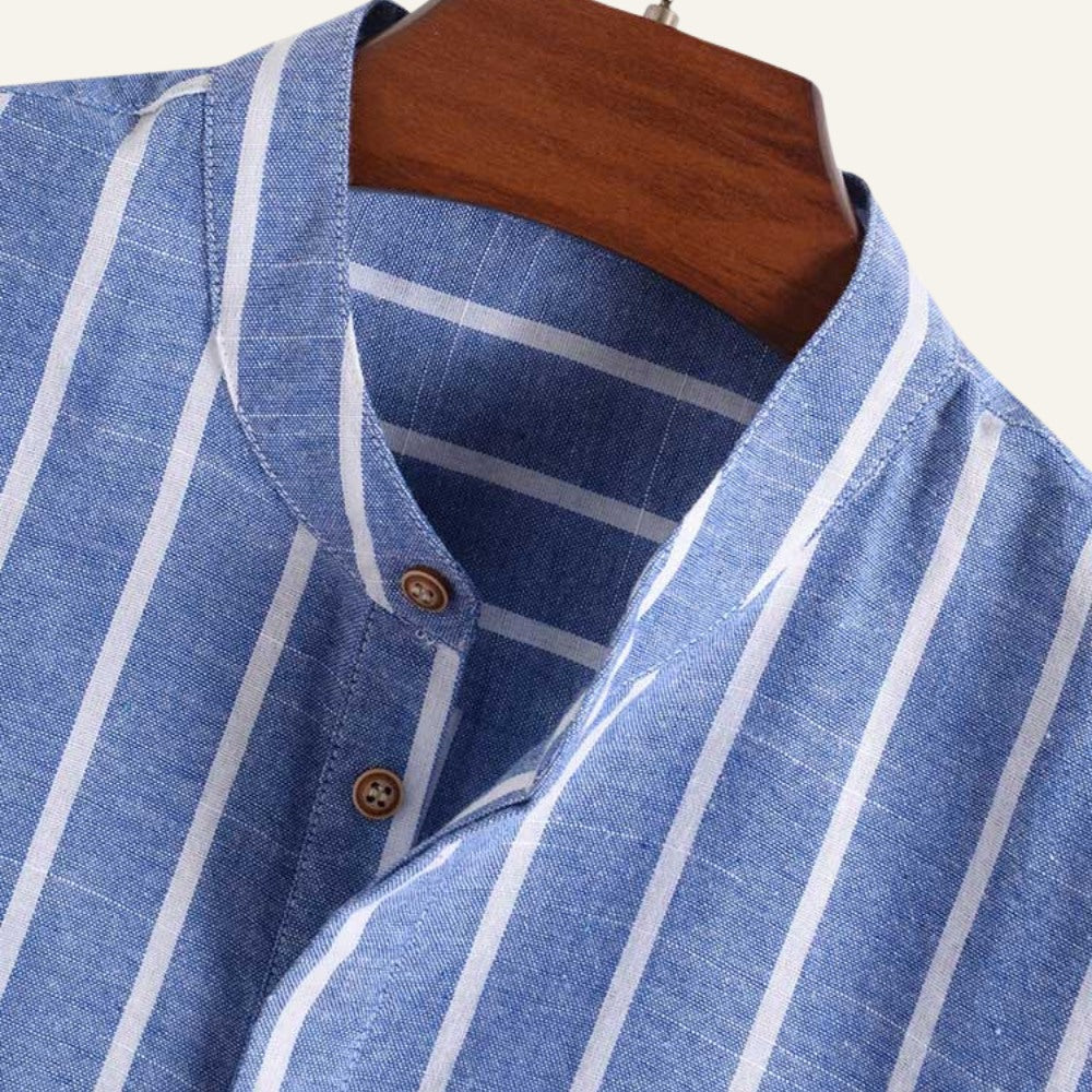 Camisa Masculina Listrada Old Money Carvell