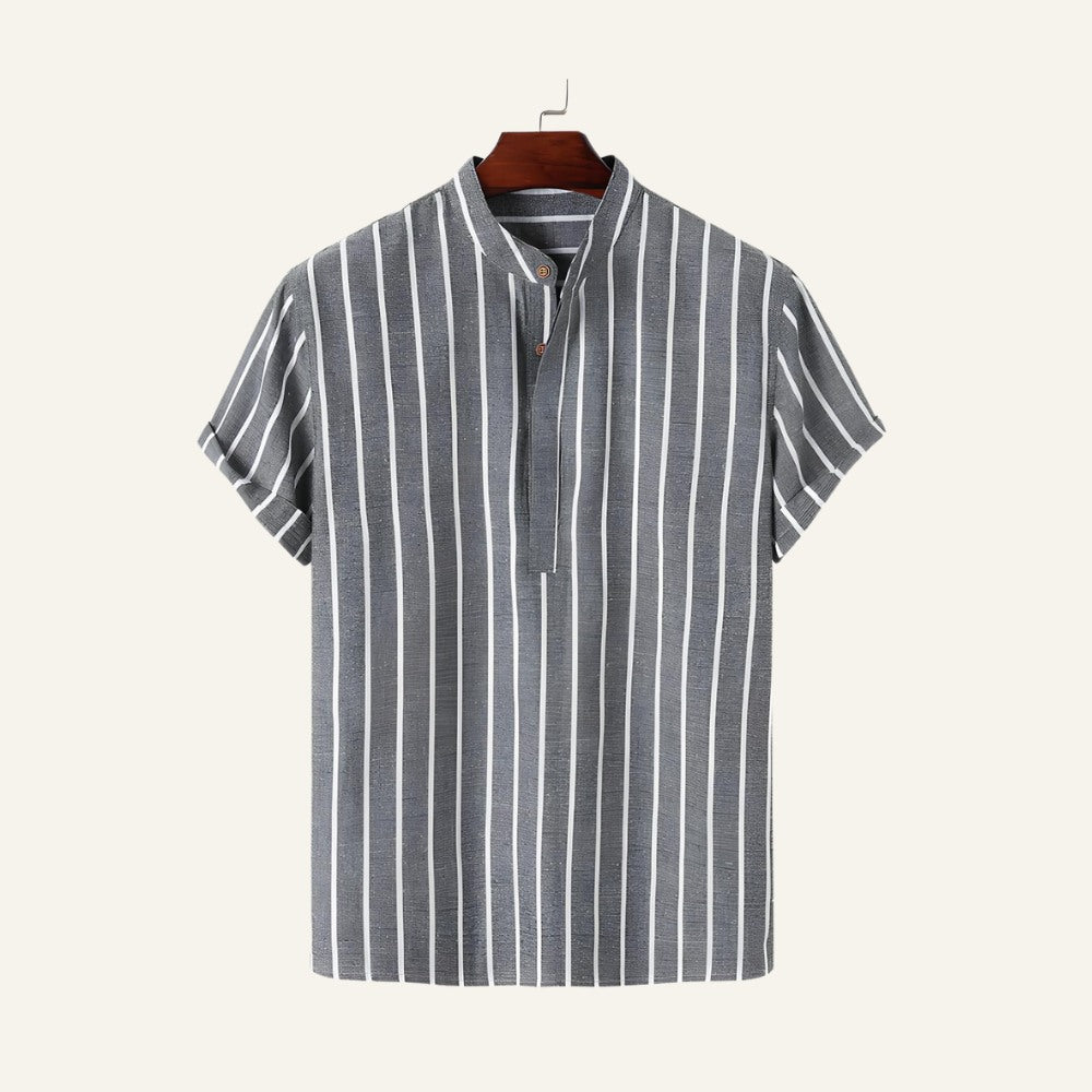 Camisa Masculina Listrada Old Money Carvell