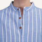 Camisa Masculina Listrada Old Money Carvell