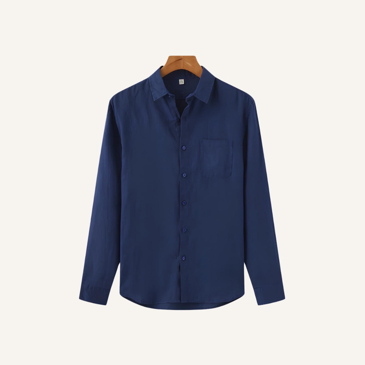 Camisa Masculina de Linho 100% Manga Longa Milford