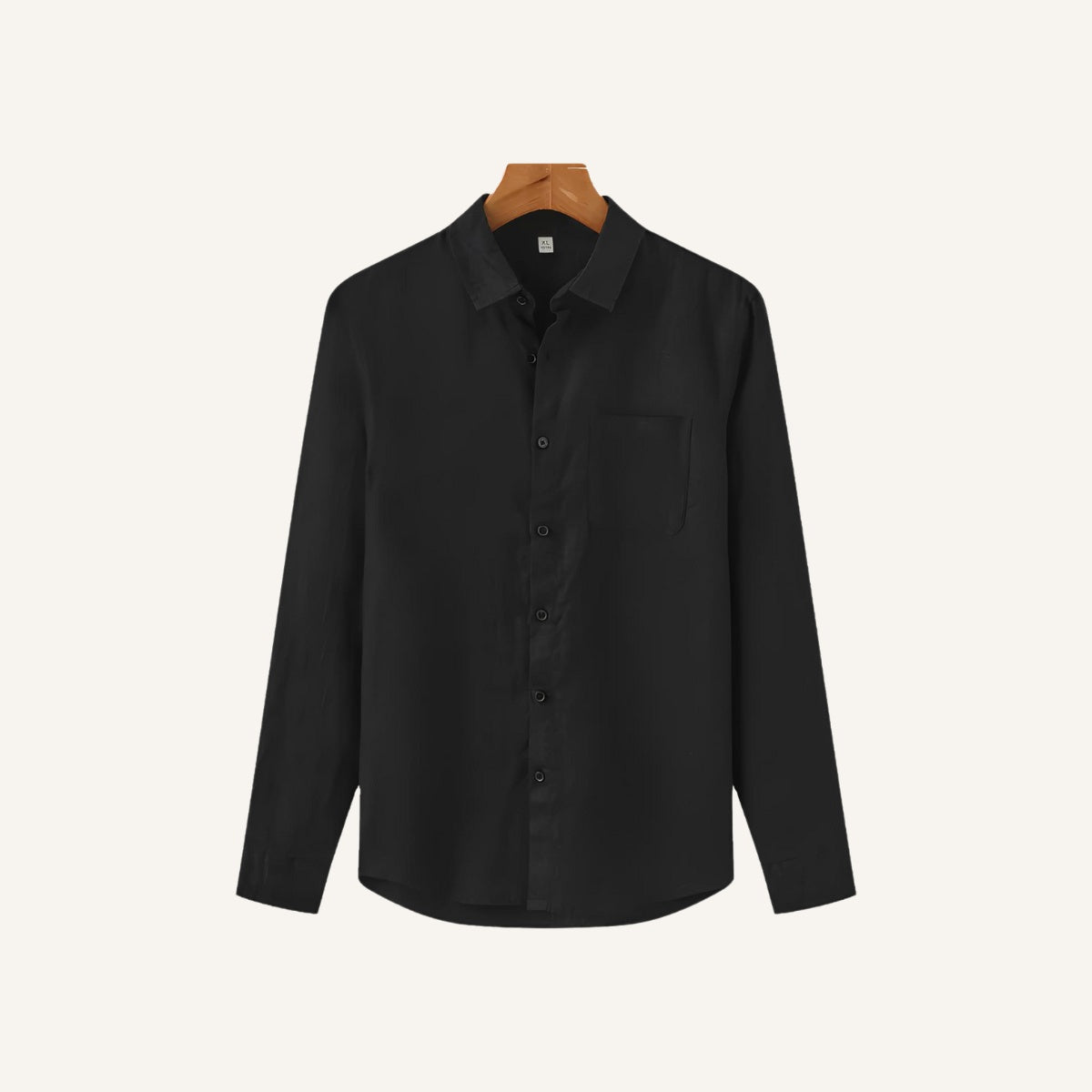 Camisa Masculina de Linho 100% Manga Longa Milford
