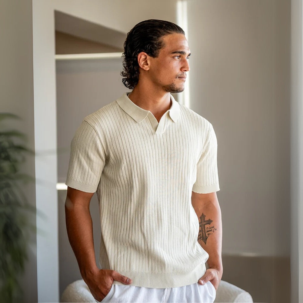 Camisa Polo Canelada Premium Sollome