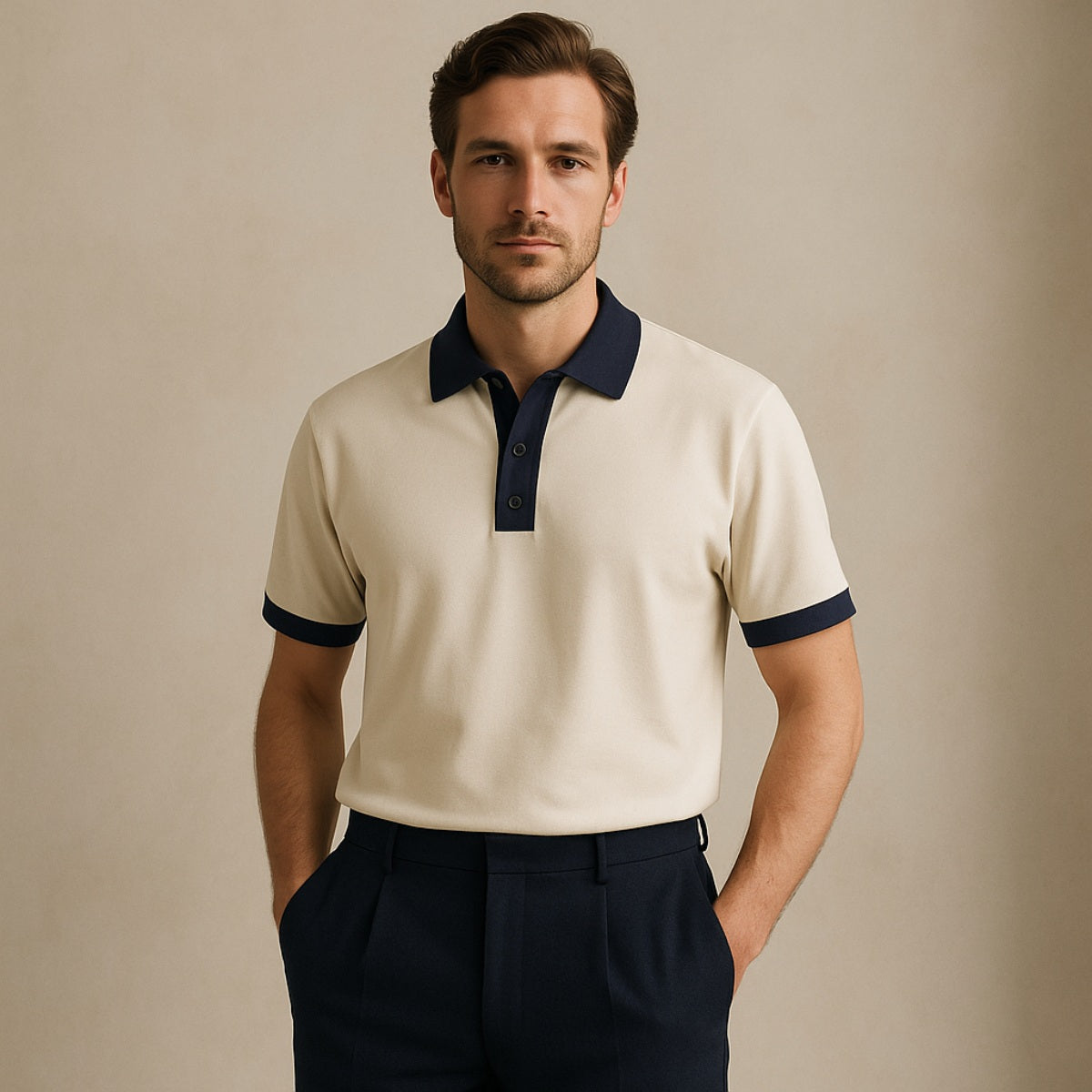 Camisa Polo Lisa Old Money Vittore