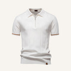 Camisa Polo Masculina Meio Zíper Vissori