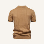 Camisa Polo Masculina Meio Zíper Vissori