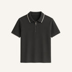 Camisa Polo com Zíper Old Money Manttan