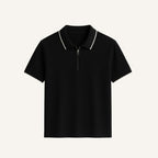 Camisa Polo com Zíper Old Money Manttan