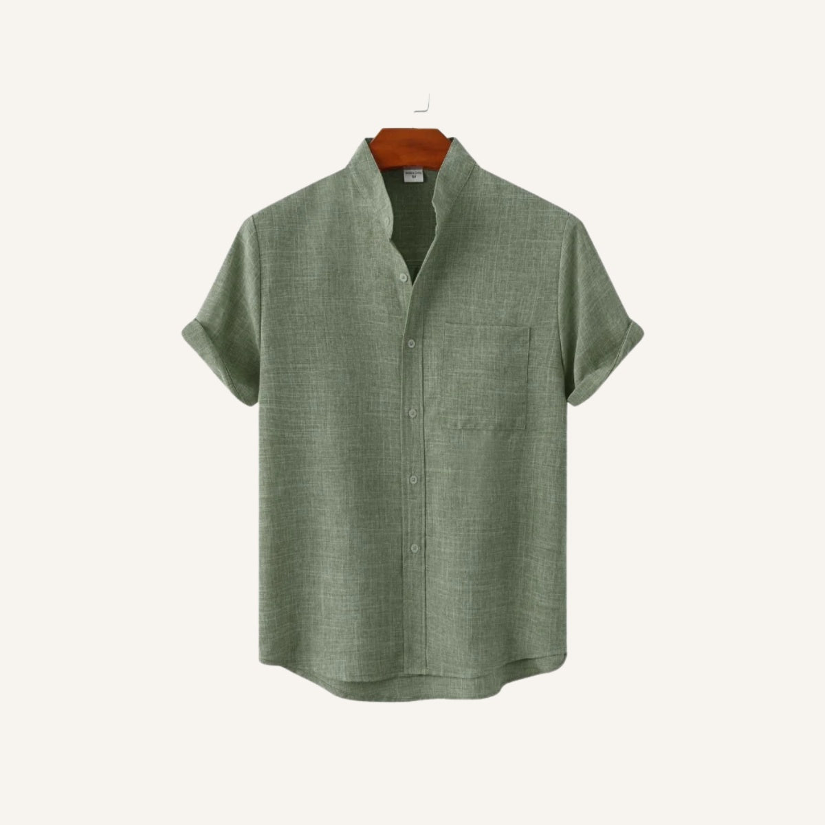 Camisa Casual Masculina Gola Padre Beaumont