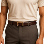 Cinto de Couro Masculino Civano Prime