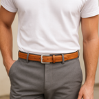 Cinto de Couro Masculino Civano West