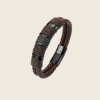 Pulseira de Couro Masculino Oston
