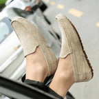 Mocassim Loafer de Camurça Masculino Solatte