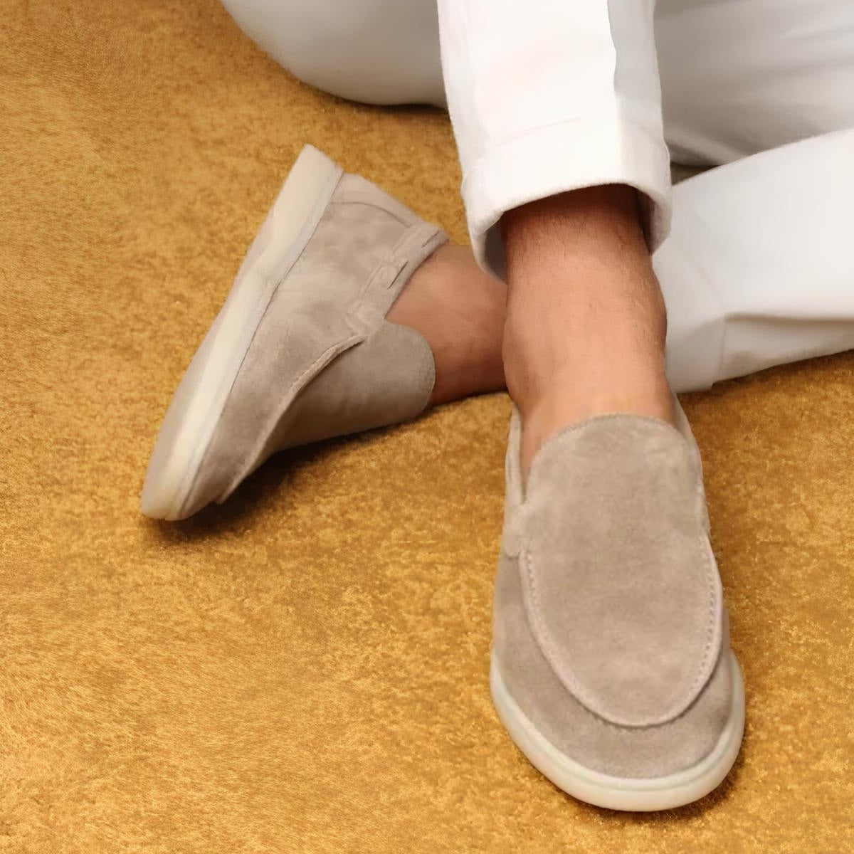 Mocassim de Camurça Masculino Venetto