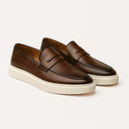 Mocassim de Couro Italiano Masculino Miliani
