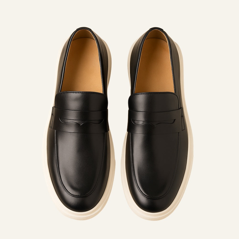 Mocassim de Couro Italiano Masculino Miliani