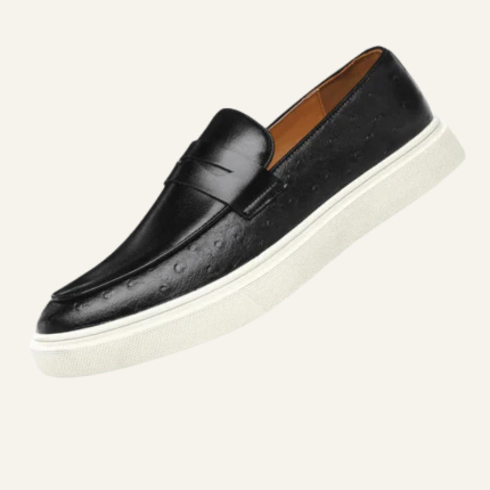 Mocassim de Couro Italiano Masculino Miliani