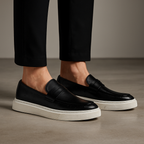 Mocassim de Couro Italiano Masculino Miliani