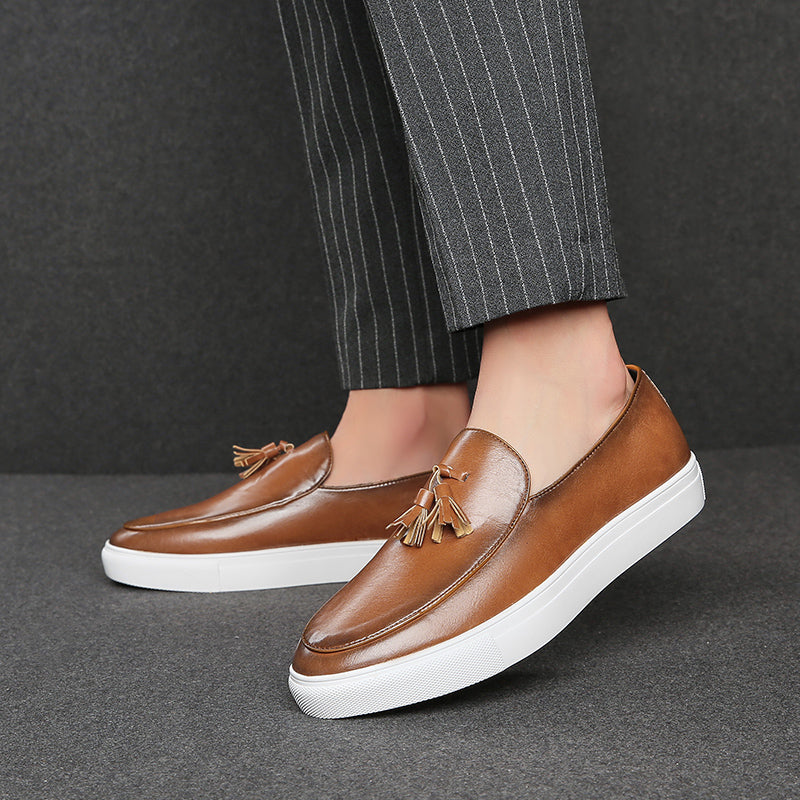 Mocassim de Couro Masculino Masson