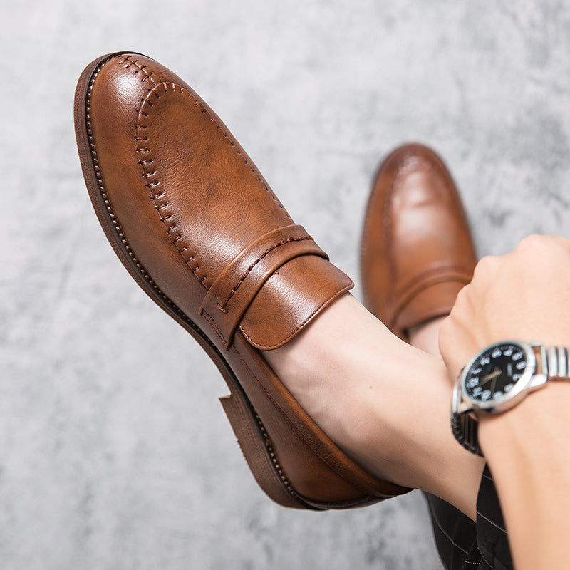 Mocassim de Couro Masculino Sarri