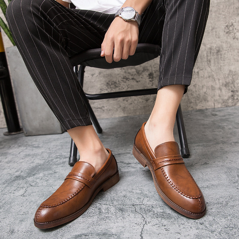 Mocassim de Couro Masculino Sarri