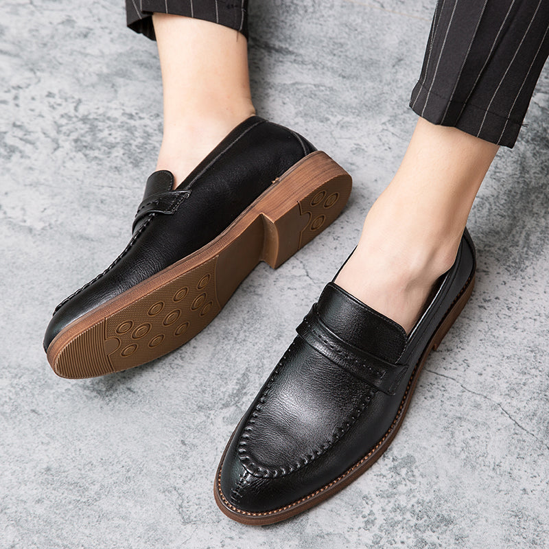Mocassim de Couro Masculino Sarri
