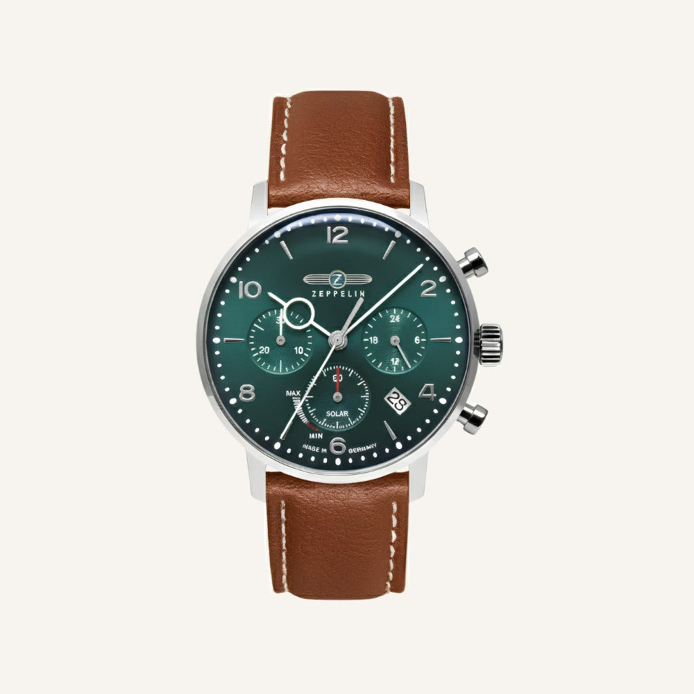 Relógio Masculino Zeppelin Verde 100 Anos – Cronógrafo