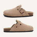 Sandália Clog de Camurça Portofino