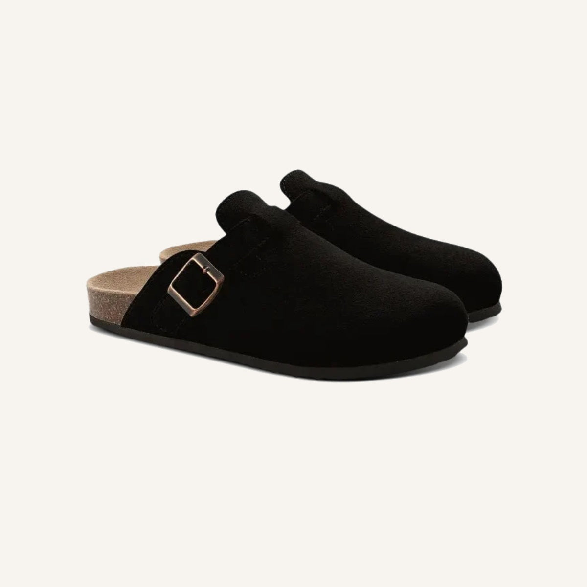 Sandália Clog de Camurça Portofino