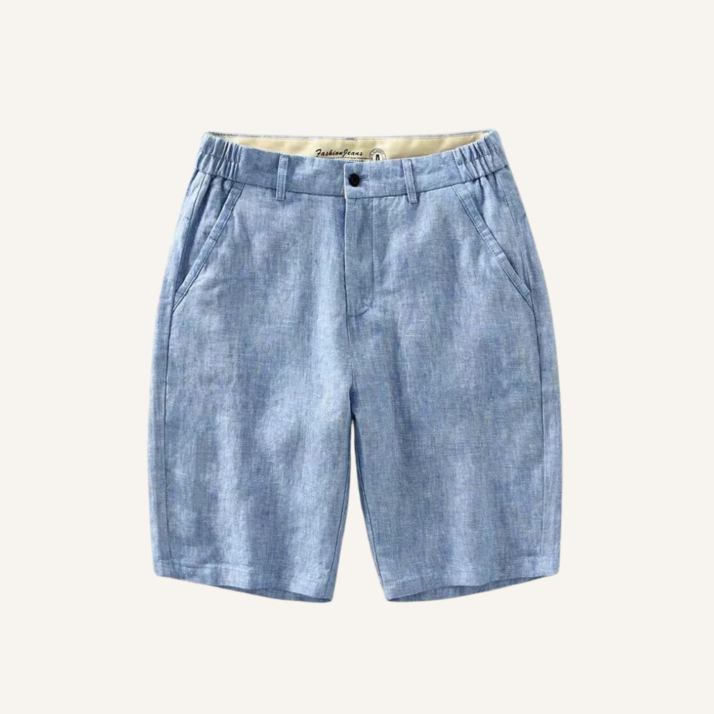 Short Masculino 100% Linho Old Money Parissan