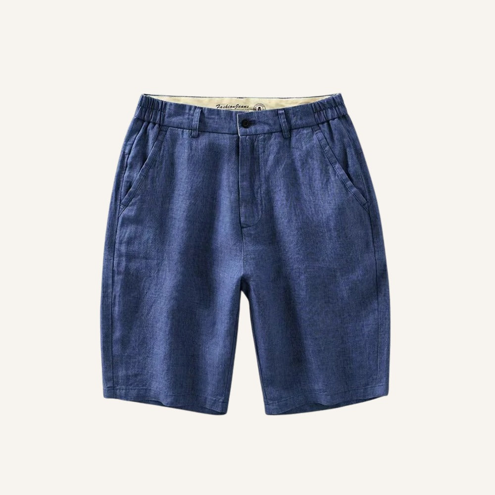 Short Masculino 100% Linho Old Money Parissan