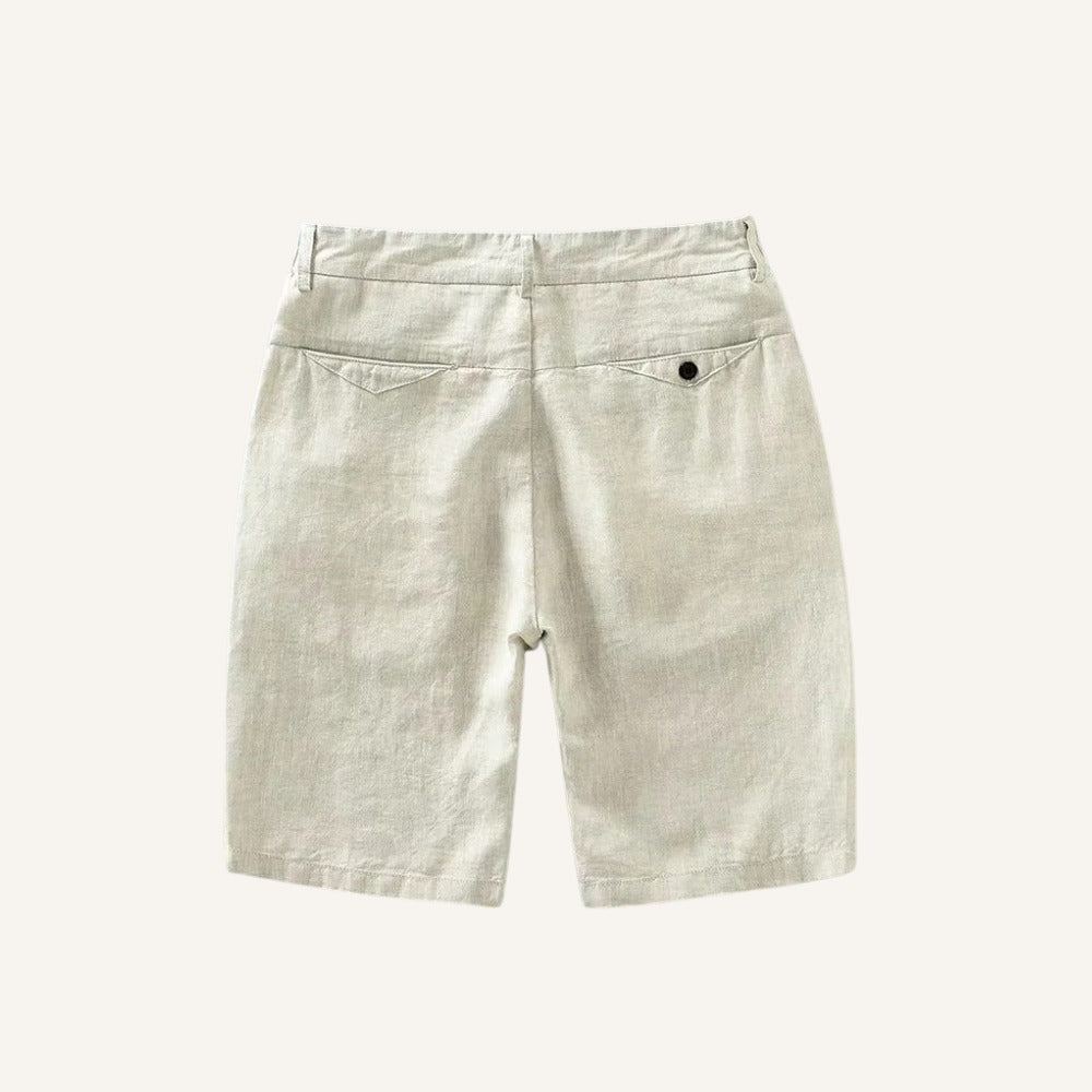 Short Masculino 100% Linho Old Money Parissan