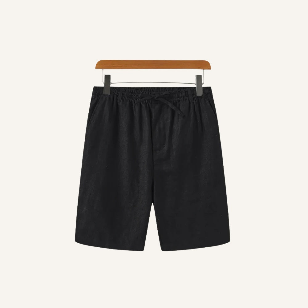 Short Masculino de Linho Old Money Milford