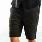 Short Masculino de Linho Old Money Milford