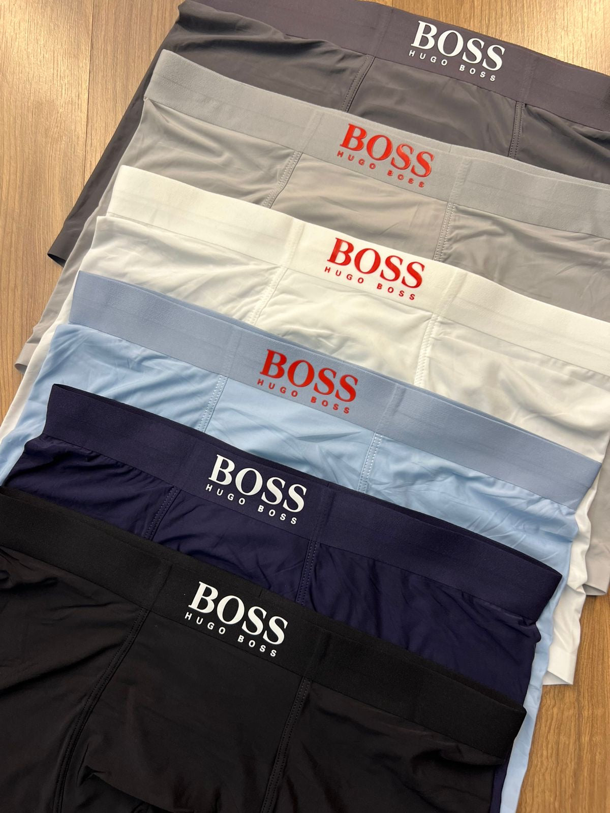 Cueca Box Hugo Boss Original - Tecido tecnológico