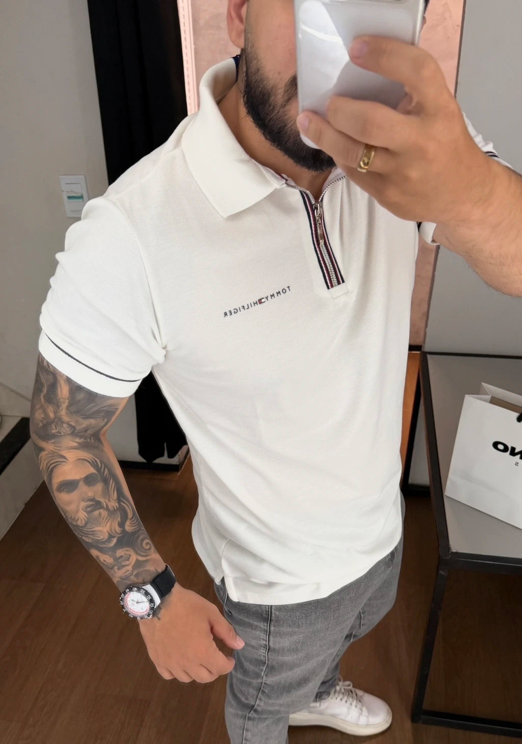 Polo Tommy Hilfiger | Gola Zíper
