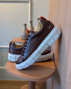 Tenis Couro Legítimo H.Boss Melburk Sneaker Masculino