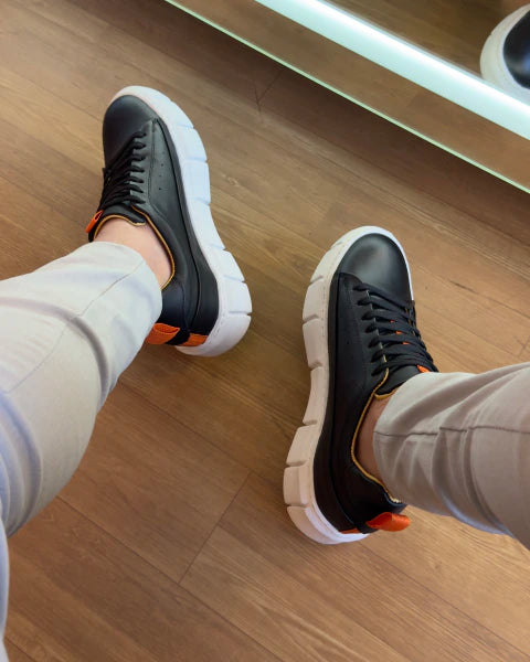 Tenis Couro Legítimo H.Boss Melburk Sneaker Masculino