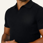Camisa Polo Masculina de Malha Old Money Saville