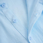 Camisa de Linho Masculina Verano