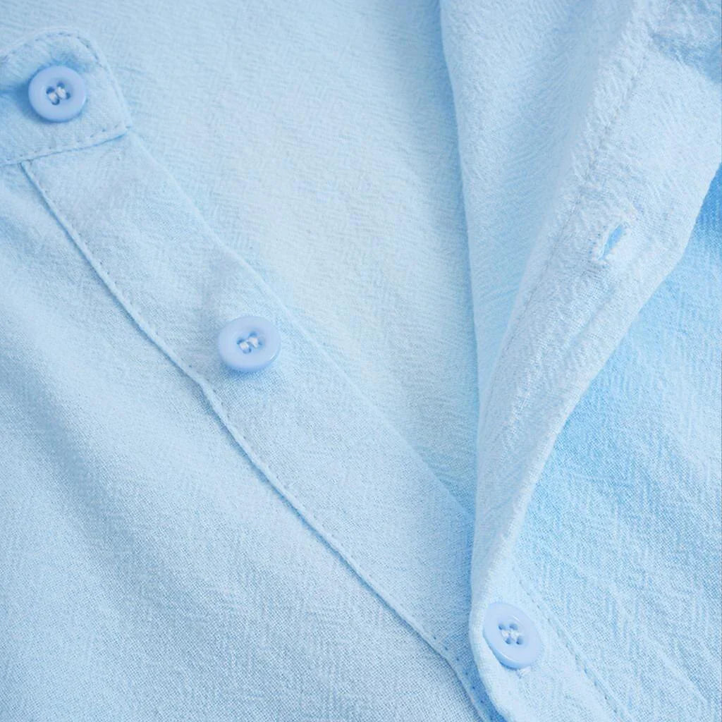 Camisa de Linho Masculina Verano